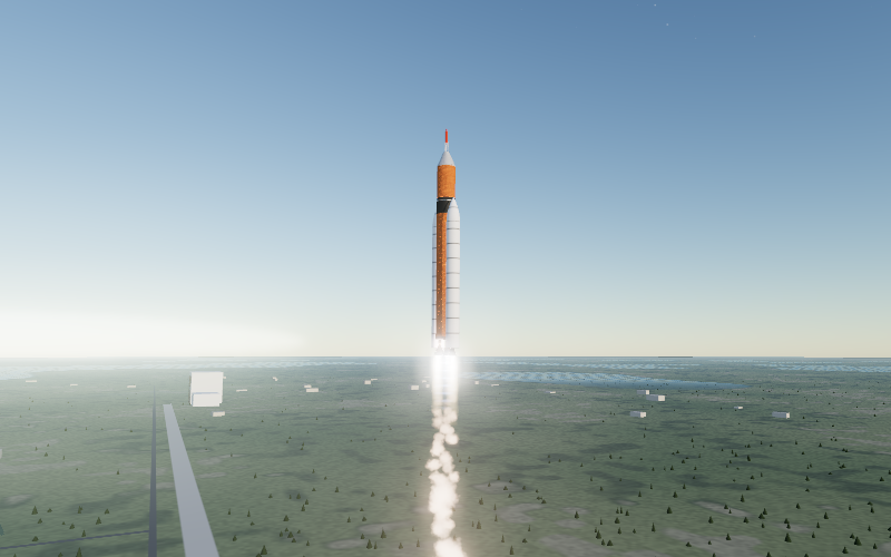 Rocket Forge rocket launch