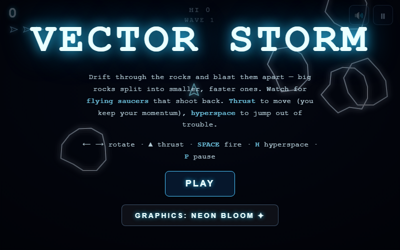 Vector Storm gameplay